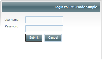 Login Page